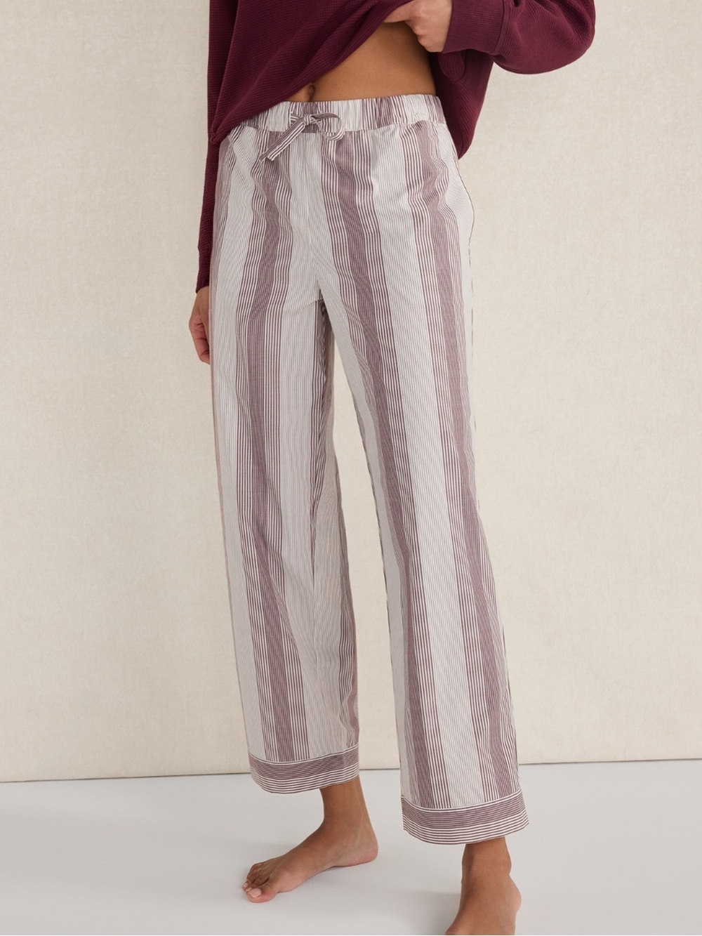 Haven Well Within Organic Cotton Pajama Pants Size Large